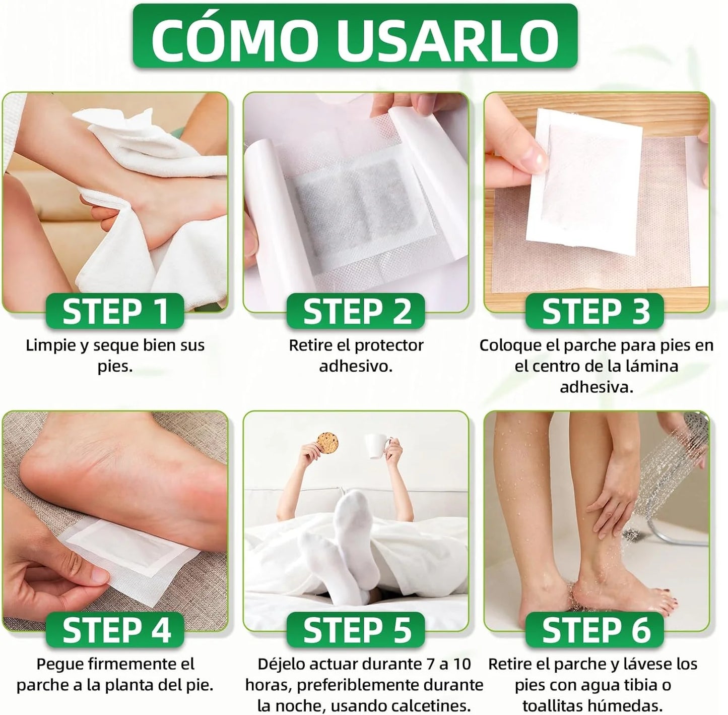 KinoRelax™ – Parches Detox para Pies