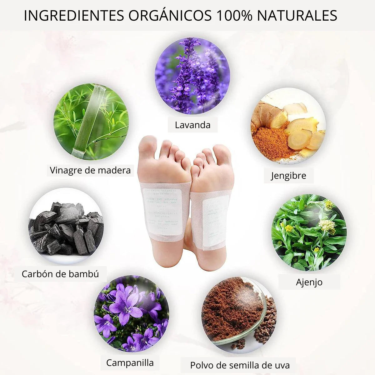 KinoRelax™ – Parches Detox para Pies