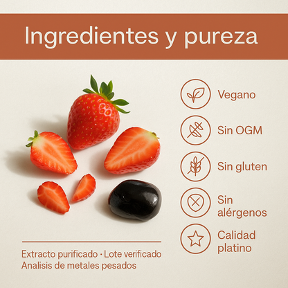 Energía estable y claridad mental todo el día, sin café ni estimulantes - Shilajit Gominolas