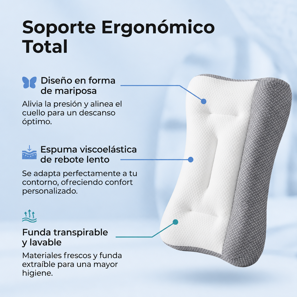 ErgoLuxe™ - Duerme mejor desde la primera noche