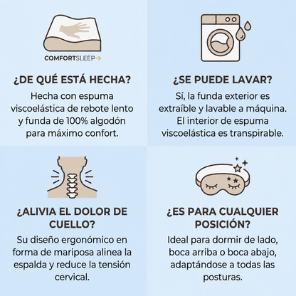 ErgoLuxe™ - Duerme mejor desde la primera noche