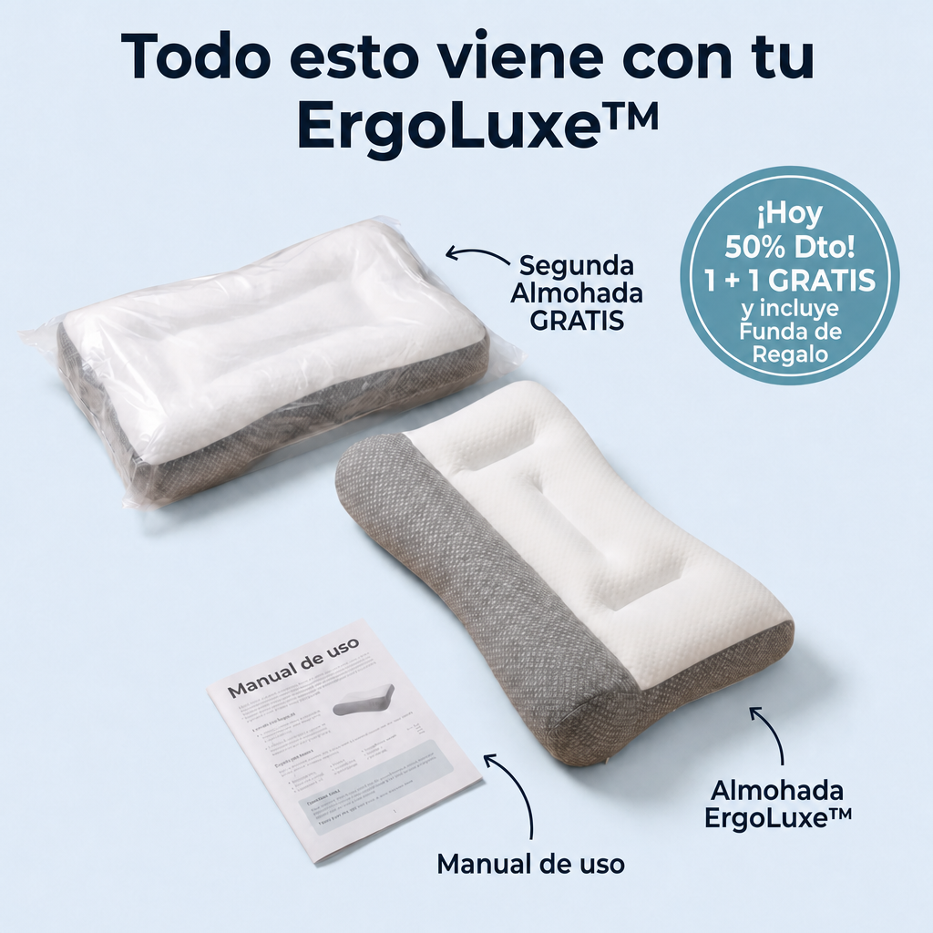 ErgoLuxe™ - Duerme mejor desde la primera noche