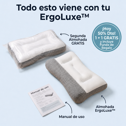 ErgoLuxe™ - Duerme mejor desde la primera noche