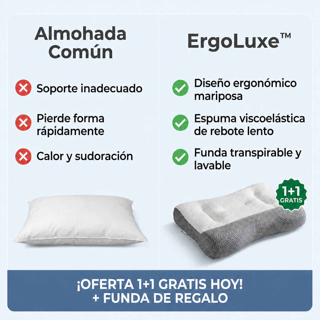 ErgoLuxe™ - Duerme mejor desde la primera noche