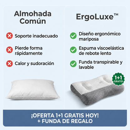 ErgoLuxe™ - Duerme mejor desde la primera noche